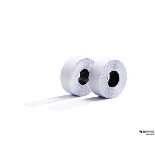 Taśma do metkownicy 2rzędowa 26x16mm prosta biała