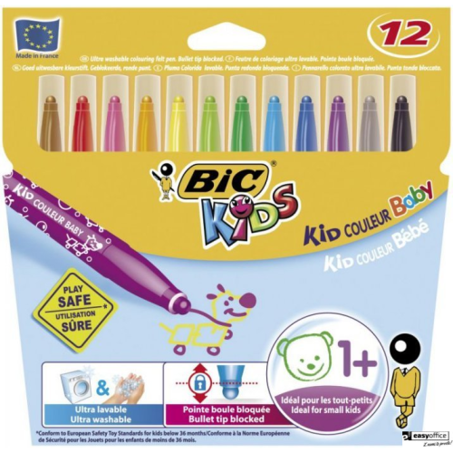 Flamastry BIC Kids Kid Couleur Baby , 9020801-6065102