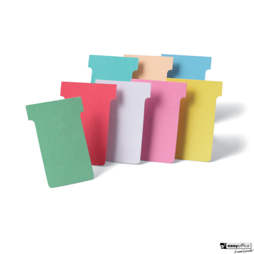 Karteczki T-Card Nobo, rozmiar 2, białe 100 szt. 2002002-6065156