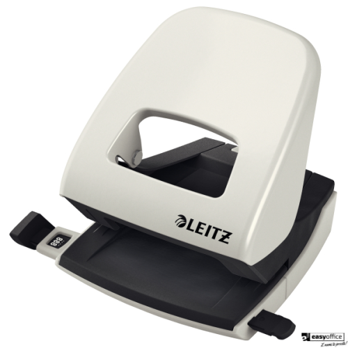Dziurkacz duży metalowy Leitz, szary, 10 lat gwarancji, 30 kartek 50080085-6066448