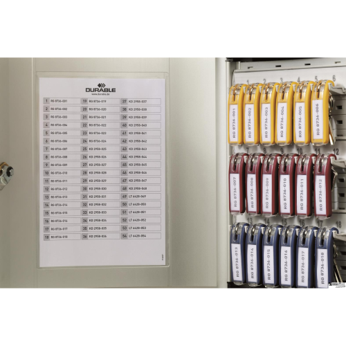 Szafka DURABLE na 18 kluczy srebrna 195123-6066922