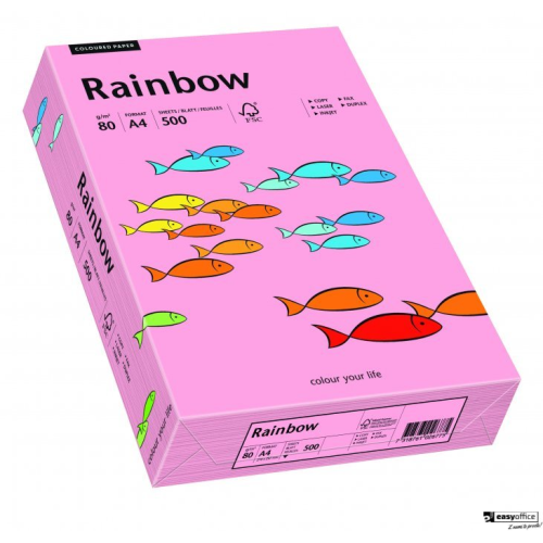 Papier xero kolorowy RAINBOW różowy R55 88042541-6067974