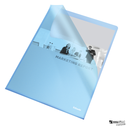 Ofertówki groszkowe A4 115mic niebieskie (25szt) ESSELTE 60834-6071934