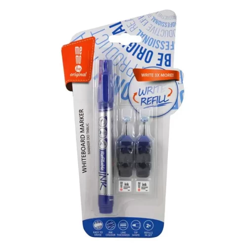 Marker suchościeralny MEMOBE niebieski + 2 zapasy-6117793