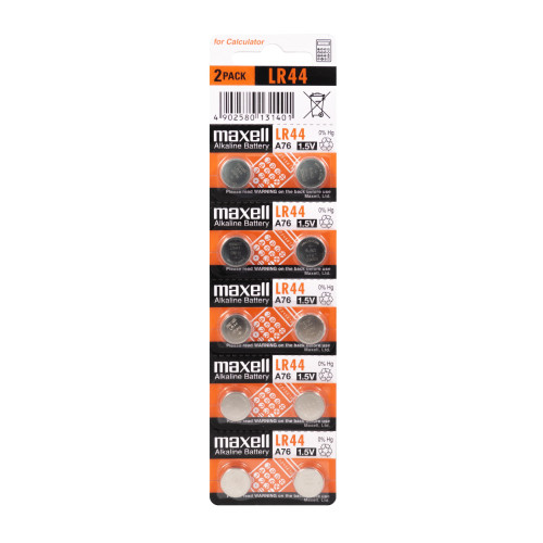 Bateria LR44 MAXELL a'2