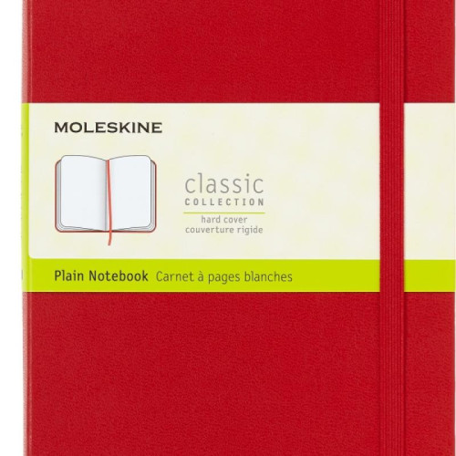 Notes MOLESKINE Classic L (13x21cm) gładki, twarda oprawa, 240 stron, czerwony-C:\ProgramData\e-mo.pl\Action2sklep\zdje