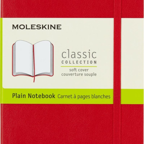 Notes MOLESKINE Classic P (9x14cm) gładki, miękka oprawa, 192 strony, czerwony-C:\ProgramData\e-mo.pl\Action2sklep\zdj