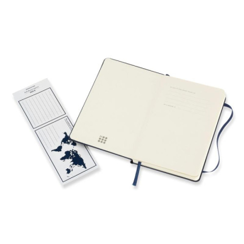 Notes MOLESKINE Classic P (9x14 cm) w linie, twarda oprawa, sapphire blue, 192 strony, niebieski-C:\ProgramData\e-mo.pl\