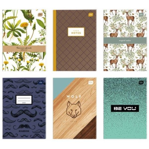 Zeszyt A4/80k INTERDRUK linia