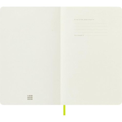 Notes MOLESKINE Classic L (13x21 cm) gładki, miękka oprawa, lemon green, 240 stron, zielony-C:\ProgramData\e-mo.pl\Act