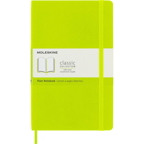 Notes MOLESKINE Classic L (13x21 cm) gładki, miękka oprawa, lemon green, 240 stron, zielony-C:\ProgramData\e-mo.pl\Act
