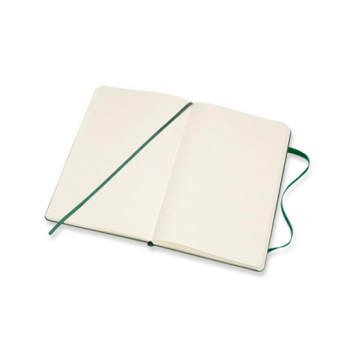 Notes MOLESKINE Classic L (13x21cm) w kropki, twarda oprawa, myrtle green, 240 stron, zielony-C:\ProgramData\e-mo.pl\Act