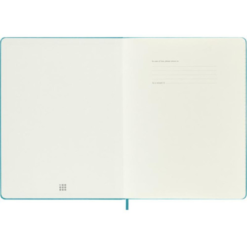 Notes MOLESKINE Classic XL (19x25 cm) w linie, twarda oprawa, reef blue, 192 strony, niebieski-C:\ProgramData\e-mo.pl\Ac