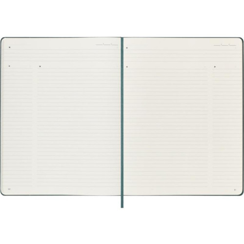 Notes MOLESKINE PROFESSIONAL XL (19x25 cm), forest green, twarda oprawa, 192 strony, zielony-C:\ProgramData\e-mo.pl\Acti
