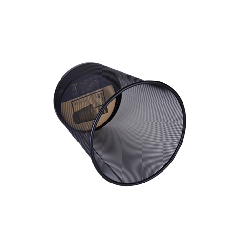 Kosz na śmieci 19l DELI siatka czarny-6500496
