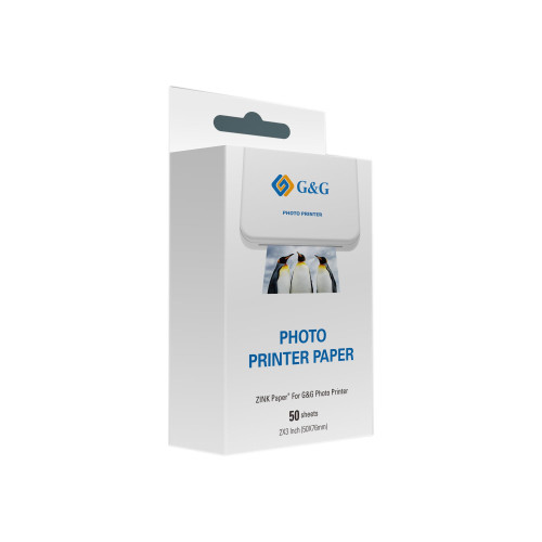 Papier fotograficzny 50x76 G&G Zink 50 arkuszy