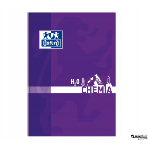 Brulion chemia A5 80k 90g kratka z marginesem 400128285 OXFORD