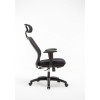Fotel biurowy OFFICE PRODUCTS Zakynthos, czarny-6762929