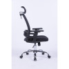 Fotel biurowy OFFICE PRODUCTS Mykonos, czarny-6762941