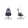 Fotel biurowy OFFICE PRODUCTS Mykonos, czarny-6762947