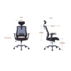 Fotel biurowy OFFICE PRODUCTS Itaka, czarny-6762958