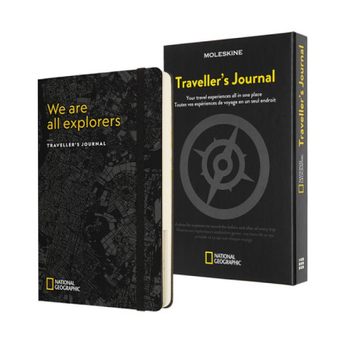 Notes MOLESKINE Passion Journal Travellers National Geographic, 400 stron, szary-C:\ProgramData\e-mo.pl\Action2sklep\zdj