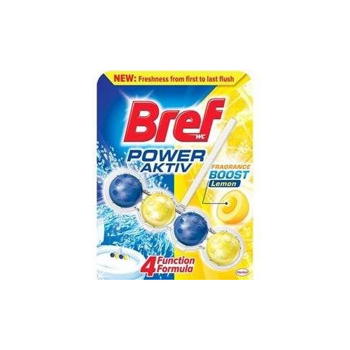 Koszyk do WC kulki BREF cytryna