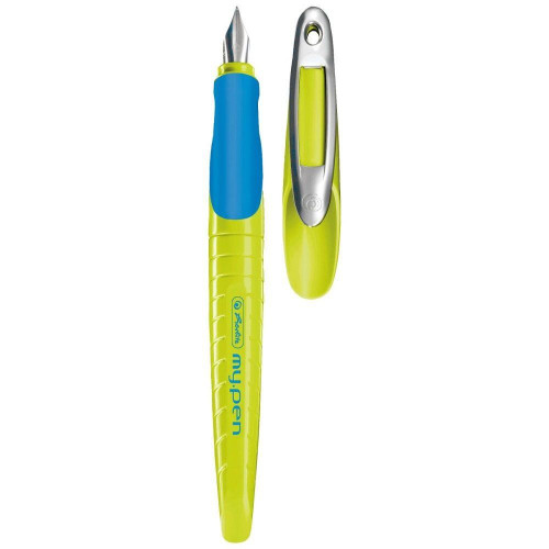 Pióro wieczne HERLITZ my pen limonkowo-niebieskie