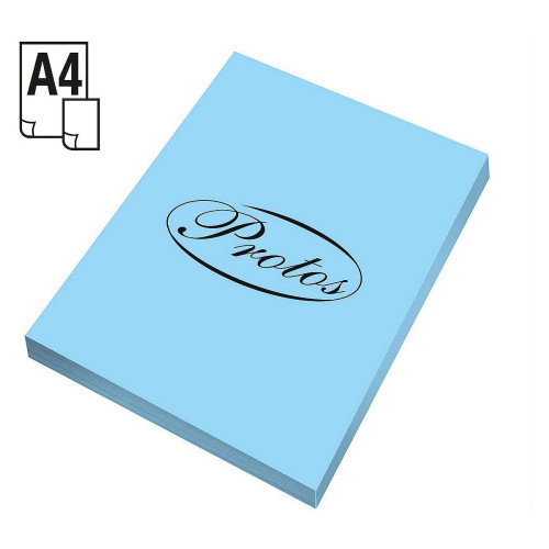 Papier ksero A4 80g PROTOS błękitny 100 szt.
