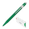 Długopis CARAN D'ACHE 849 Colormat-X, M, w pudełku, zielony-7356553