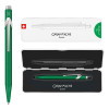 Długopis CARAN D'ACHE 849 Colormat-X, M, w pudełku, zielony-7356554