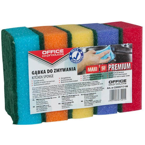 Zmywak Kuchenny duży OFFICE PRODUCTS 5szt.