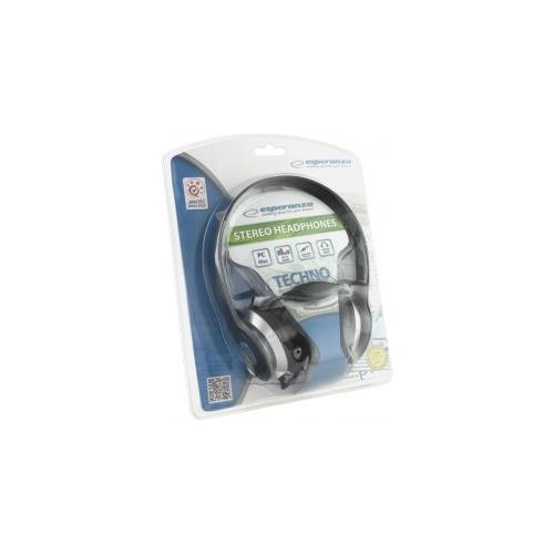 Słuchawki Esperanza TECHNO EH145K (kolor czarny)-7689361