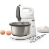 Mikser z misą PHILIPS Hr 3750/00 biały-8009579
