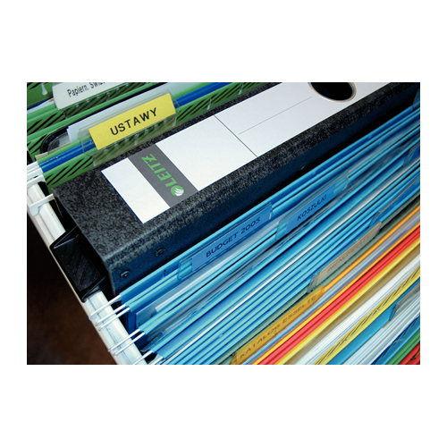 Segregator A4/50 LEITZ wiszący marmurkowy czarny-8149459