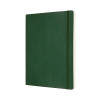 Notes MOLESKINE Classic XL (19x25cm), w linie, miękka oprawa, myrtle green, 192 strony, zielony-8245730