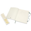 Notes MOLESKINE Classic XL (19x25cm), w linie, miękka oprawa, myrtle green, 192 strony, zielony-8245732