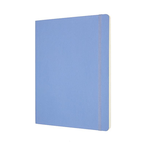 Notes MOLESKINE Classic XL (19x25 cm), gładki, miękka oprawa, hydrangea blue, 192 strony, niebieski-8245695