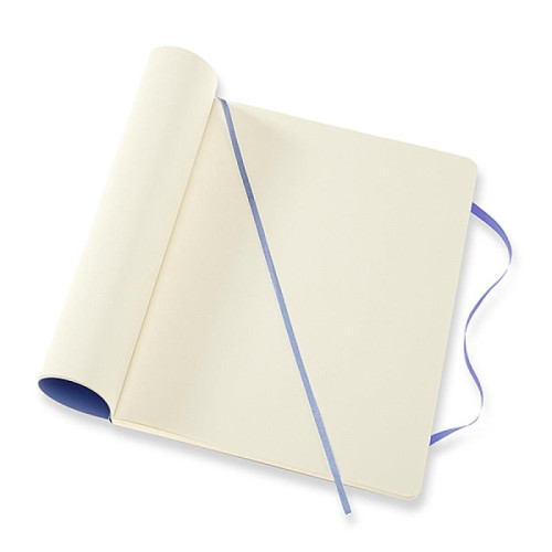 Notes MOLESKINE Classic XL (19x25 cm), gładki, miękka oprawa, hydrangea blue, 192 strony, niebieski-8245697