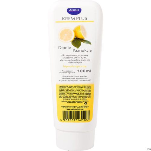 Krem do rąk 100ml ARAMIS cytryna
