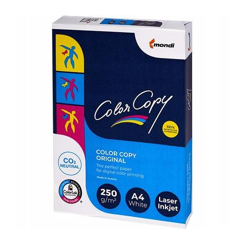 Papier satynowy A4 MONDI Color copy 250g 125 szt.