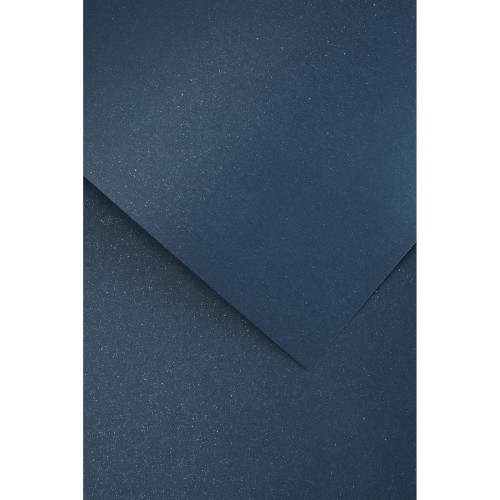 Papier wizytówkowy A4 240g GALERIA PAPIERU 20 arkuszy mika granatowy
