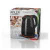 Czajnik elektryczny ADLER AD 1277, 1,7L, tworzywo, czarny-8753747