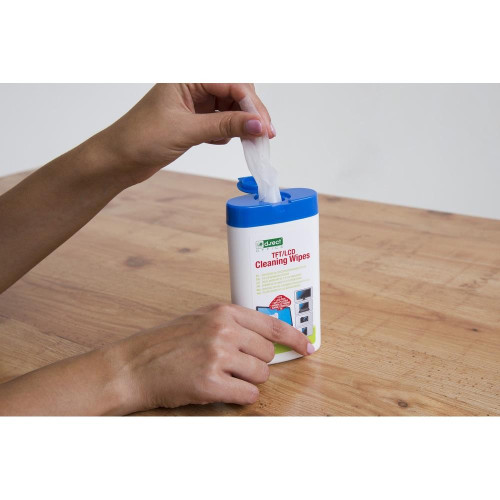 Chusteczki do czyszczenia ekranów LCD/TFT D.RECT 100 szt.-8753203