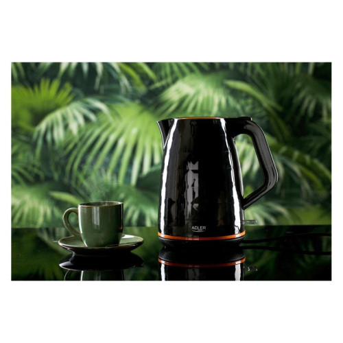 Czajnik elektryczny ADLER AD 1277, 1,7L, tworzywo, czarny-8753746