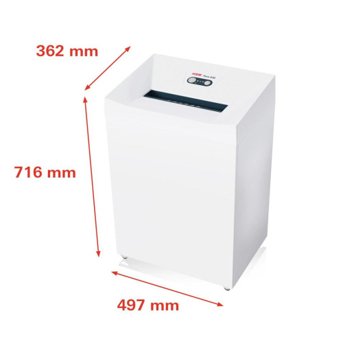 Niszczarka HSM Pure 530, 80L 3,9 mm-8810794