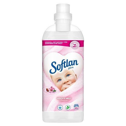 Płyn do płukania 1l SOFTLAN Weich & Mild