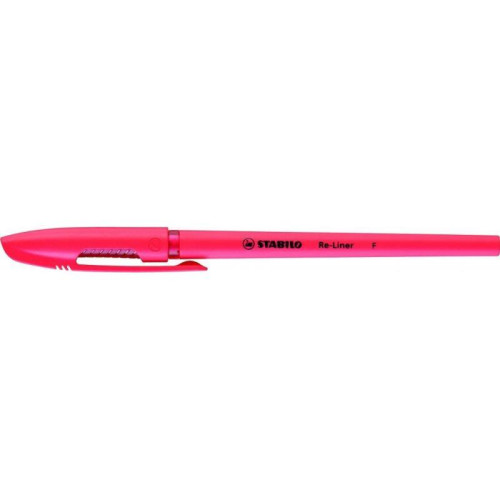 Długopis zwykły STABILO Re-liner 868F czerwony-8963325