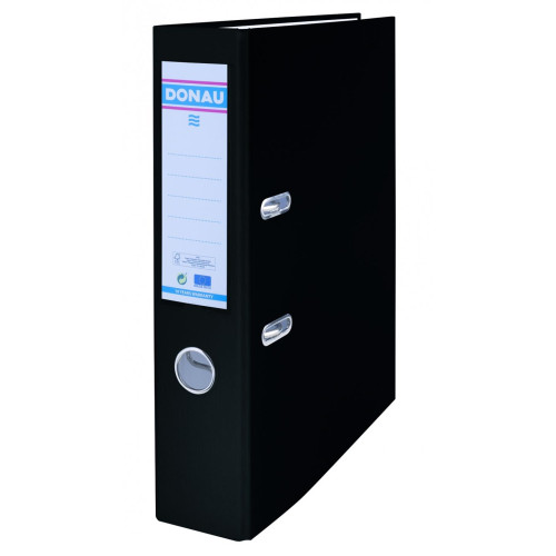 Segregator DONAU Master FSC, PP, A4/75mm, czarny-9234909