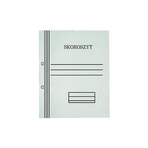 Skoroszyt tekturowy A4 1/1 KIELTECH oczko biały